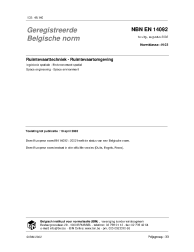 NBN EN 14092:2002