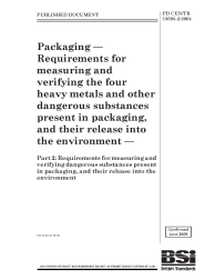 PD CEN/TR 13695-2:2004