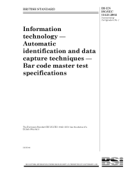 BS EN ISO/IEC 15421:2002