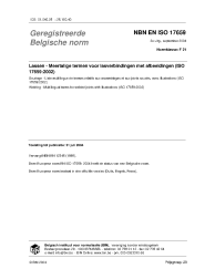 NBN EN ISO 17659:2004