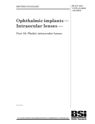 BS EN ISO 11979-10:2006+A1:2014