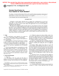 ASTM F910-86(1992)e1 (R2001)