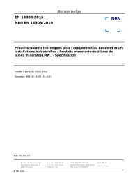 NBN EN 14303:2016