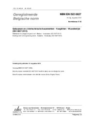 NBN EN ISO 6927:2012