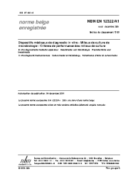 NBN EN 12322/A1:2001