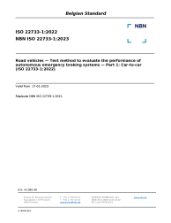 NBN ISO 22733-1:2023
