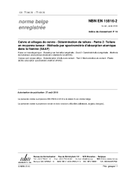 NBN EN 15916-2:2010