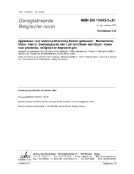 NBN EN 13443-2+A1:2007