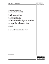 BS ISO/IEC 8859-10:1992