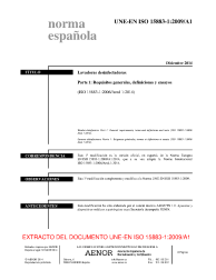 UNE-EN ISO 15883-1:2009/A1:2014