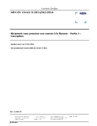 NBN EN 13445-3:2014/A2:2016