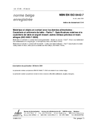 NBN EN ISO 8442-7:2001