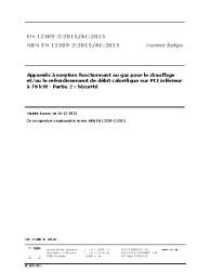 NBN EN 12309-2:2015/AC:2015