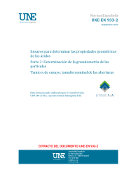 UNE-EN 933-2:2022