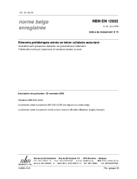 NBN EN 12602:2008