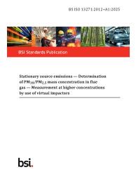 BS ISO 13271:2012+A1:2025