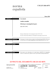 UNE-EN ISO 6975:2006