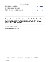 NBN EN ISO 11126-8:2018