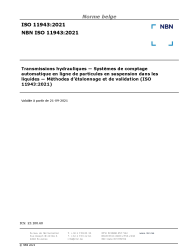 NBN ISO 11943:2021
