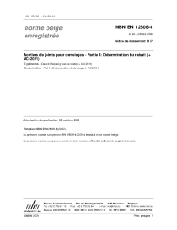 NBN EN 12808-4:2009