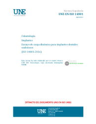 UNE-EN ISO 14801:2017