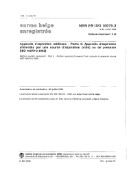 NBN EN ISO 10079-3:1996