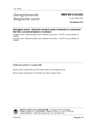 NBN EN 3155-002:2006