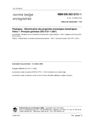 NBN EN ISO 6721-1:2002