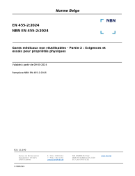 NBN EN 455-2:2024