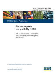 PD IEC/TR 61000-2-5:2011