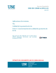 UNE-EN 13848-6:2014+A1:2021