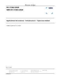 NBN EN 17282:2020