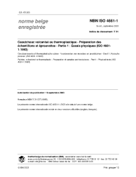 NBN ISO 4661-1:2003