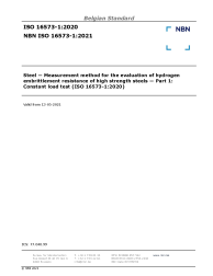 NBN ISO 16573-1:2021