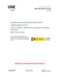 UNE-EN ISO 25178-2:2023