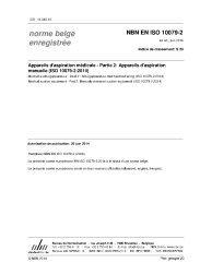 NBN EN ISO 10079-2:2014