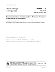 NBN EN 1117:1999