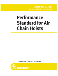 ASME HST-5-2014