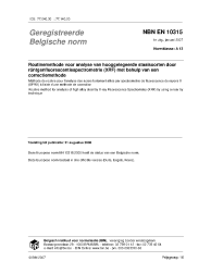 NBN EN 10315:2007