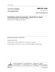 NBN EN 15359:2012