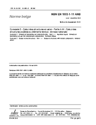 NBN EN 1993-1-11 ANB:2010