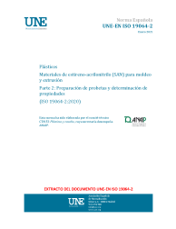 UNE-EN ISO 19064-2:2021