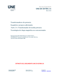 UNE-EN 50708-2-6:2023