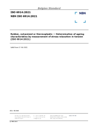 NBN ISO 6914:2021