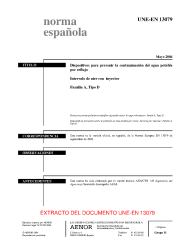 UNE-EN 13079:2004 (R2014)