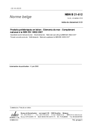 NBN B 21-612:2010