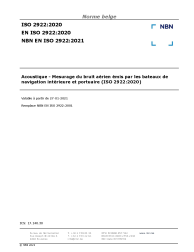 NBN EN ISO 2922:2021