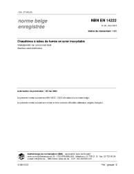 NBN EN 14222:2003