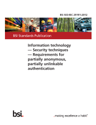 BS ISO/IEC 29191:2012