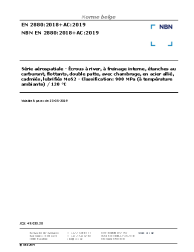 NBN EN 2880:2018+AC:2019